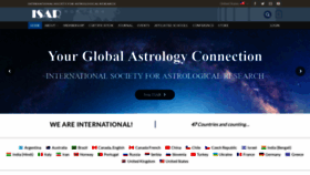 What Isarastrology.org website looked like in 2019 (5 years ago)