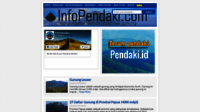 What Infopendaki.com website looked like in 2019 (5 years ago)