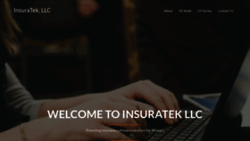 What Insuratek.com website looked like in 2019 (5 years ago)