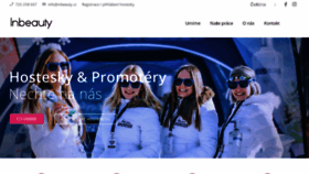 What Inbeauty.cz website looked like in 2019 (7 years ago)