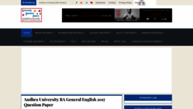What Indianuniversityquestionpapers.com website looked like in 2019 (5 years ago)