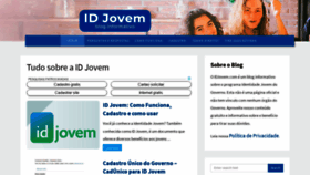What Idjovem.com website looked like in 2019 (5 years ago)