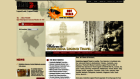 What Indochinalegend.com website looked like in 2019 (5 years ago)