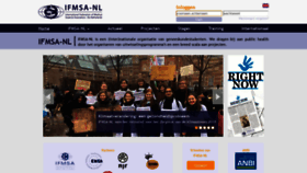 What Ifmsa.nl website looked like in 2019 (5 years ago)