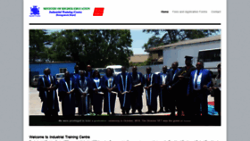 What Itczambia.co.zm website looked like in 2019 (5 years ago)