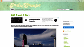 What Indieescape.com website looked like in 2019 (5 years ago)