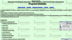 What Infotambo.com.ar website looked like in 2019 (5 years ago)