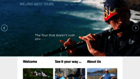 What Irelandwesttours.com website looked like in 2019 (5 years ago)