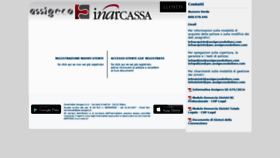 What Inarcassa.assigeco.it website looked like in 2019 (5 years ago)
