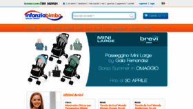 What Infanziabimbo.it website looked like in 2019 (5 years ago)