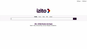 What Izito.fi website looked like in 2019 (5 years ago)