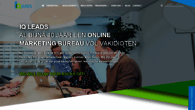 What Iq-leads.nl website looked like in 2019 (5 years ago)