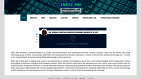 What Inesc-mn.pt website looked like in 2019 (5 years ago)