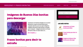 What Imagenesfrasesbonitas.com website looked like in 2019 (5 years ago)