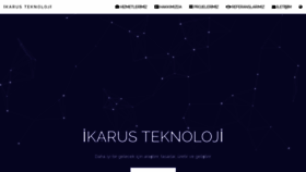 What Ikarusteknoloji.com website looked like in 2019 (5 years ago)
