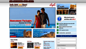 What Indiahotelandresort.com website looked like in 2019 (4 years ago)