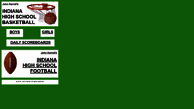 What Indianahsbasketball.homestead.com website looked like in 2019 (5 years ago)