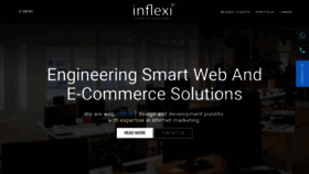What Inflexi.com website looked like in 2019 (5 years ago)