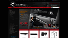 What Intellistage.com website looked like in 2019 (4 years ago)