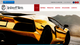 What Interfilm.com.br website looked like in 2019 (5 years ago)