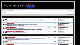 What Italianbasket.it website looked like in 2019 (5 years ago)