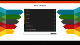 What Iufost2010.org.za website looked like in 2019 (7 years ago)