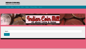 What Indiancoinmill.com website looked like in 2019 (5 years ago)