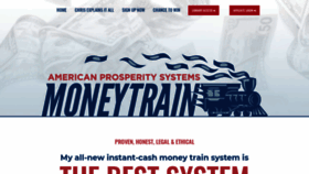 What Icmoneytrain.com website looked like in 2019 (5 years ago)