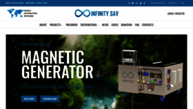 What Infinitysav.com website looked like in 2019 (5 years ago)