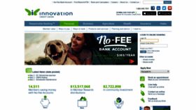 What Innovationcu.ca website looked like in 2019 (5 years ago)