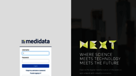 What Imedidata.com website looked like in 2019 (5 years ago)