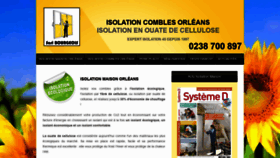 What Isolation-combles-orleans.fr website looked like in 2019 (5 years ago)