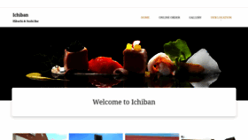 What Ichibanhibachisteakhouse.com website looked like in 2019 (5 years ago)