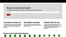 What Infocarrosp.com.br website looked like in 2019 (4 years ago)
