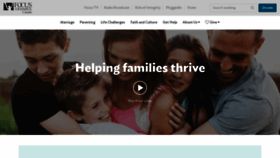What Info.focusonthefamily.ca website looked like in 2019 (4 years ago)