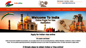 What Indiaevisas.org website looked like in 2019 (4 years ago)