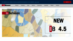 What Inbetween.de website looked like in 2019 (4 years ago)