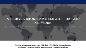 What Interbankbrokers.com website looked like in 2019 (4 years ago)