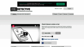 What Imeidetective.com website looked like in 2019 (4 years ago)