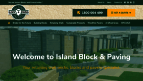 What Islandblock.com.au website looked like in 2019 (4 years ago)