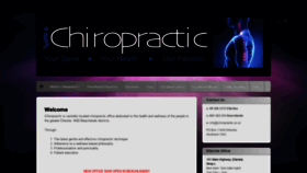 What Ichiropractic.co.nz website looked like in 2019 (4 years ago)