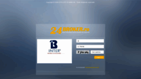 What Inter.24broker.ro website looked like in 2019 (4 years ago)