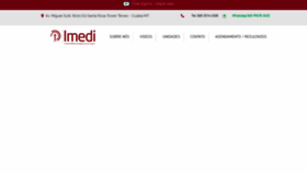 What Imedionline.com.br website looked like in 2019 (4 years ago)