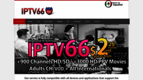 What Iptv66.com website looked like in 2019 (4 years ago)