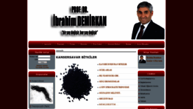 What Ibrahimdemirkan.net website looked like in 2019 (4 years ago)