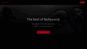 What Irokotv.com website looked like in 2019 (4 years ago)
