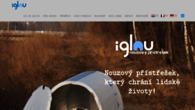 What Iglou.cz website looked like in 2019 (4 years ago)