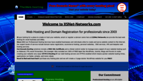 What Iisnet-networks.com website looked like in 2019 (4 years ago)