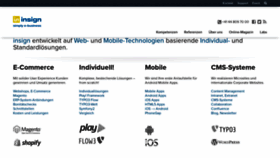 What Insign.ch website looked like in 2019 (4 years ago)