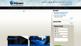 What Ihsystems.us website looked like in 2019 (4 years ago)